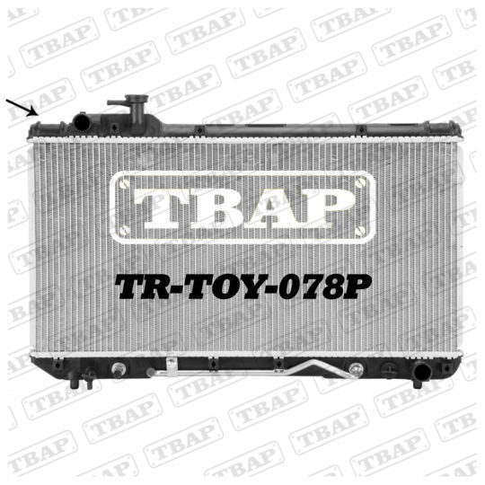 Toyota Rav4 Radiator Cap Premium Radiator for TOYOTA RAV4 RAV 4 Auto Manual 94-00 Flat Mount ...