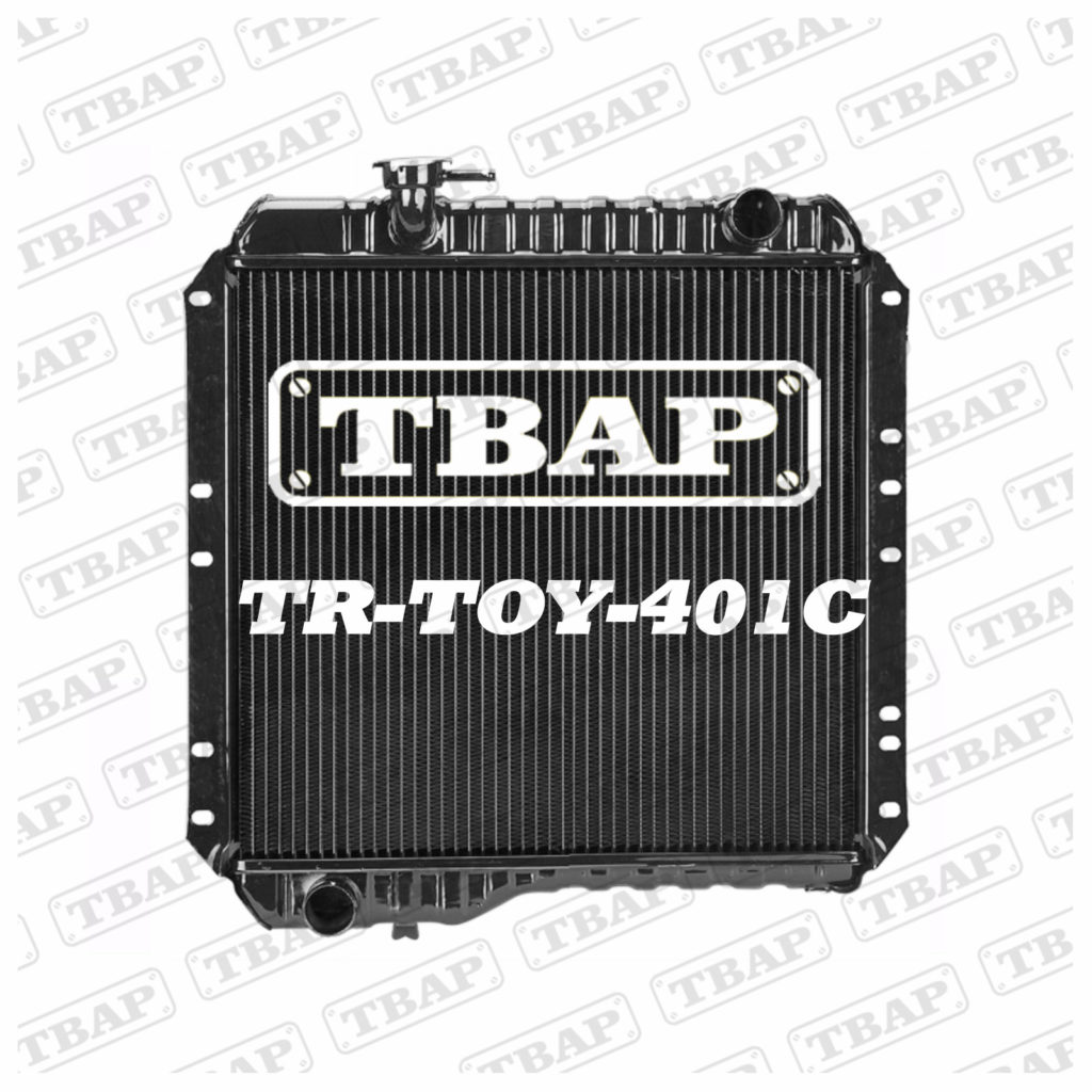 Rh40e Radiator 4 Row Copper Brass Radiator TOYOTA Landcruiser 40 Series HJ45 HJ47 H 2H ...